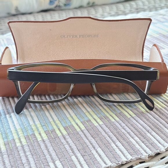 Oliver Peoples Jo Jo OV5173 1282 Unisex Eyeglasses - Matte Black - Made In Italy - Picture 7 of 10